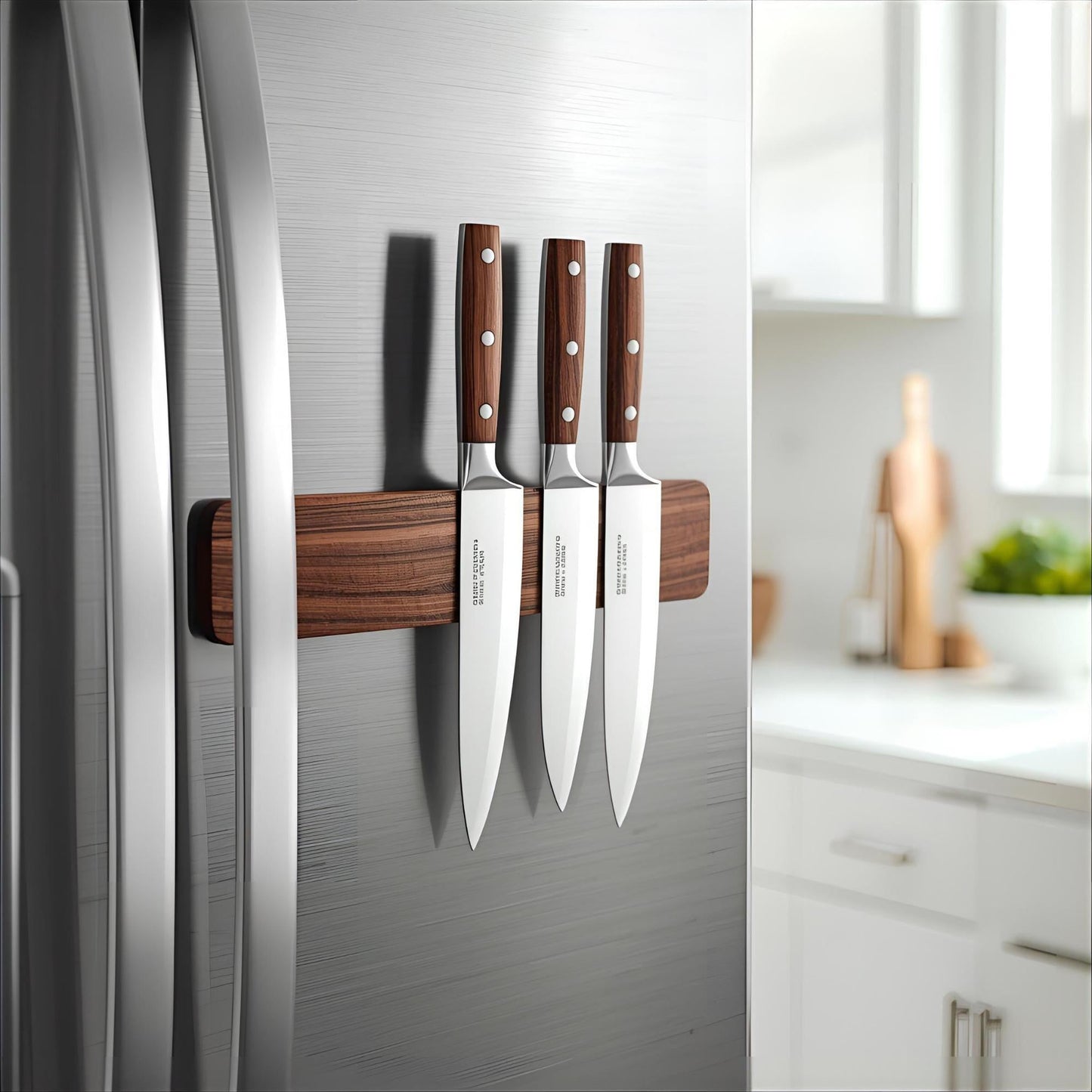 Add - On: Extra Magnets for Fridge Mounting (Magnetic Knife Rack Upgrade) - Icehouse Woodwork & Design