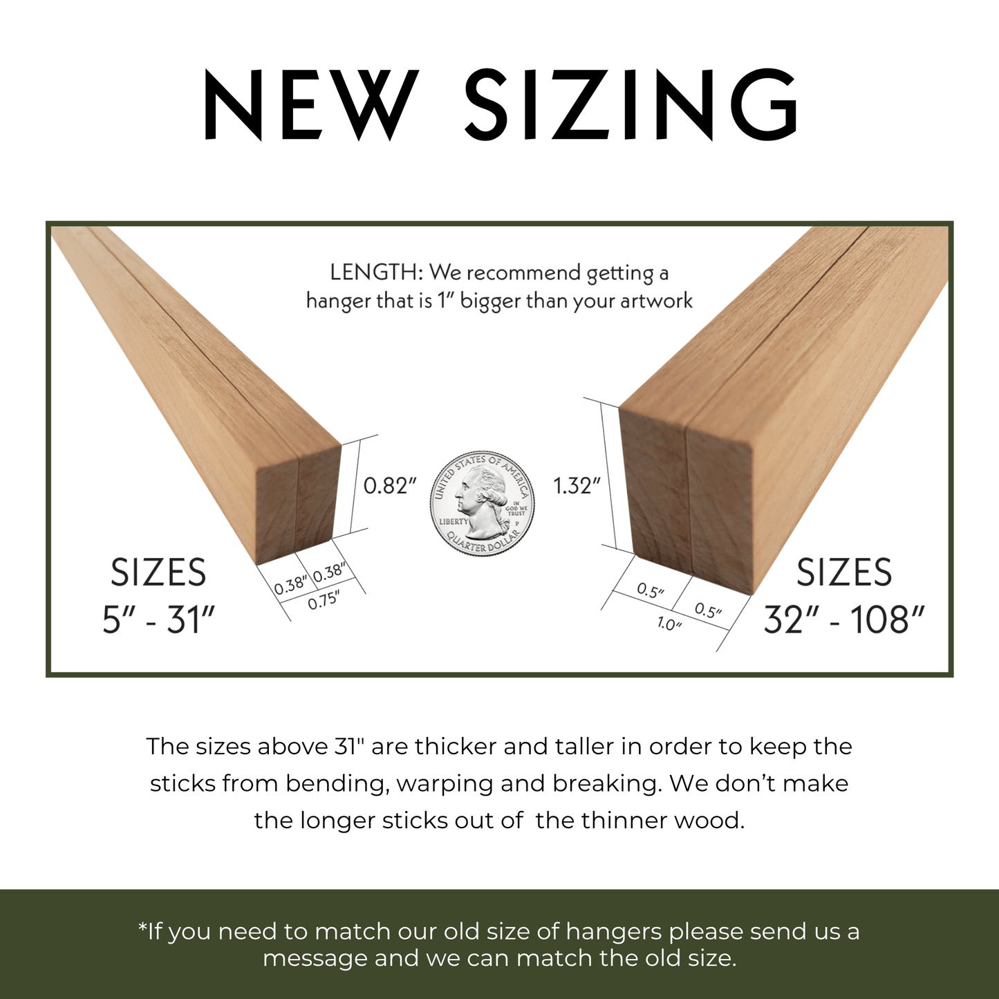 Magnetic Hangers - Top Only - Icehouse Woodwork & Design