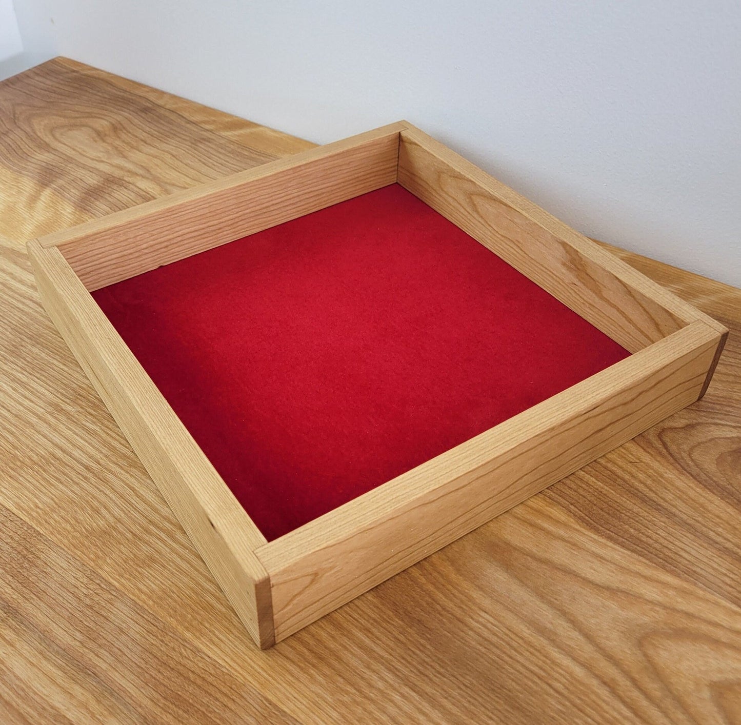 Dice Tray Box with Velvet Bottom - Icehouse Woodwork & Design