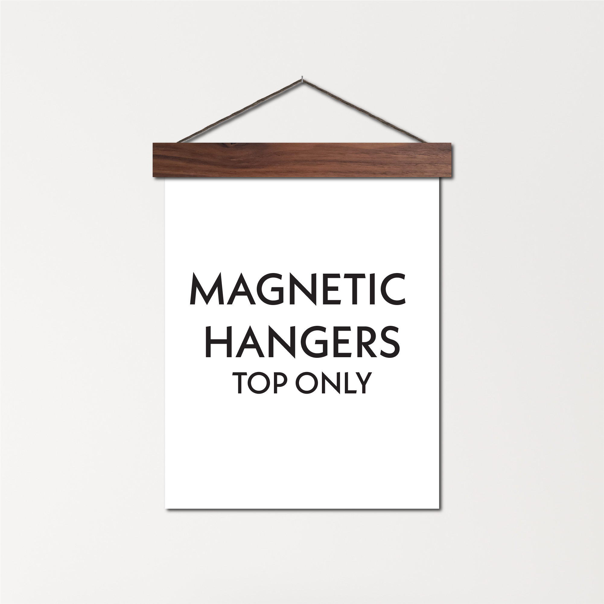 Magnetic Hangers - Top Only - Icehouse Woodwork & Design