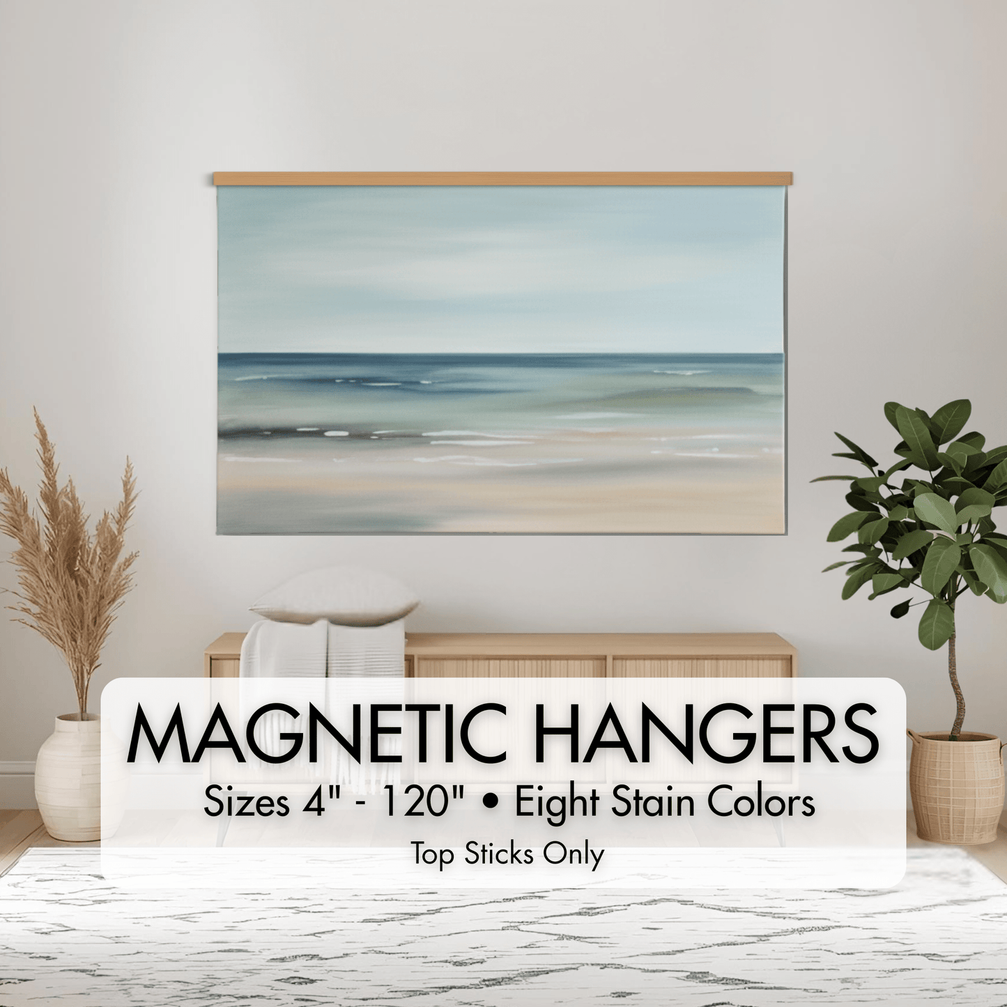 Magnetic Hangers - Top Only - Icehouse Woodwork & Design