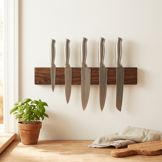 Magnetic Knife Holder - Icehouse Woodwork & Design
